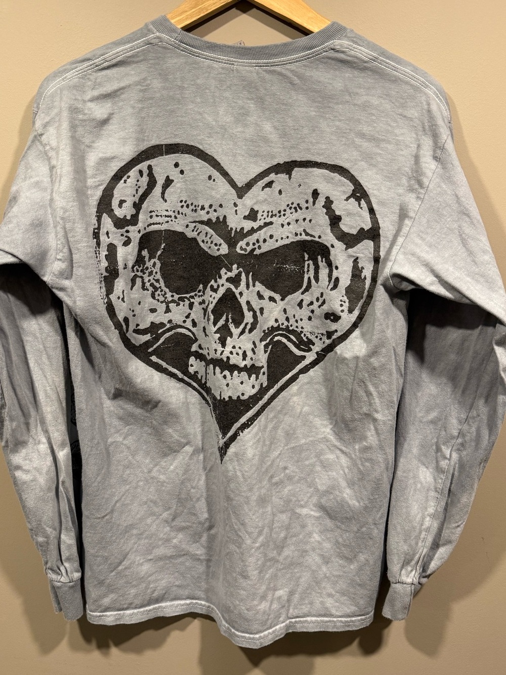 Alexis On Fire Rock band Light blue Graphic Long sleeve shirt w/ Anime Print - Picture 5 of 6